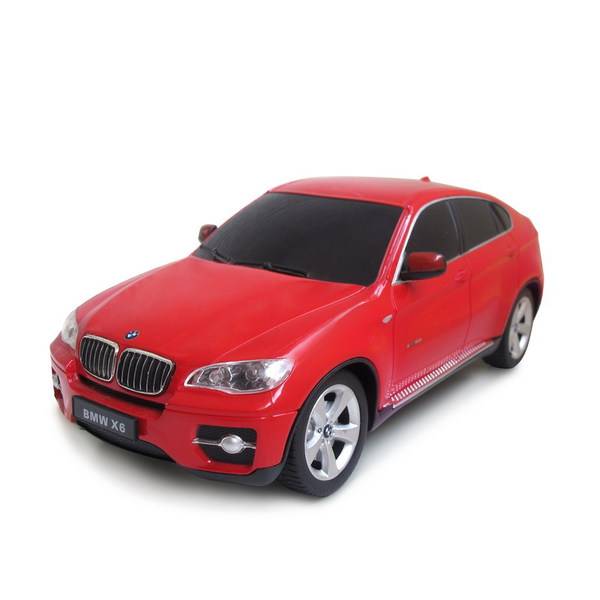 1:24 Машина р/у BMW X6, 28.5х14х12см, цвет красный 27MHZ RASTAR 31700R