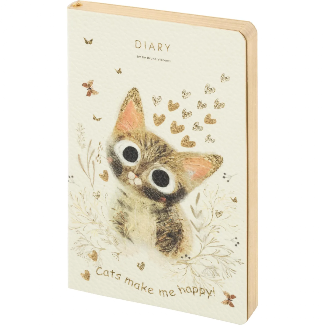 Ежедневник недатированный А5 FLEX Love me.Милый котик 3-743/19 Bruno Visconti 2395948