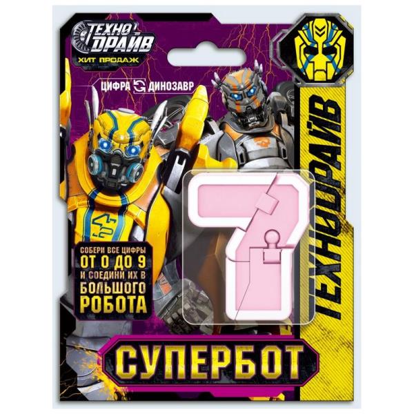Робот супербот трансформирующийся в цифру 7, Технодрайв B2140919-R7