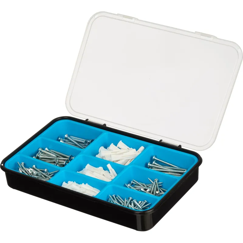 Набор винтов и дюбелей TOPFORT 260 предметов (DC-2) 2106425