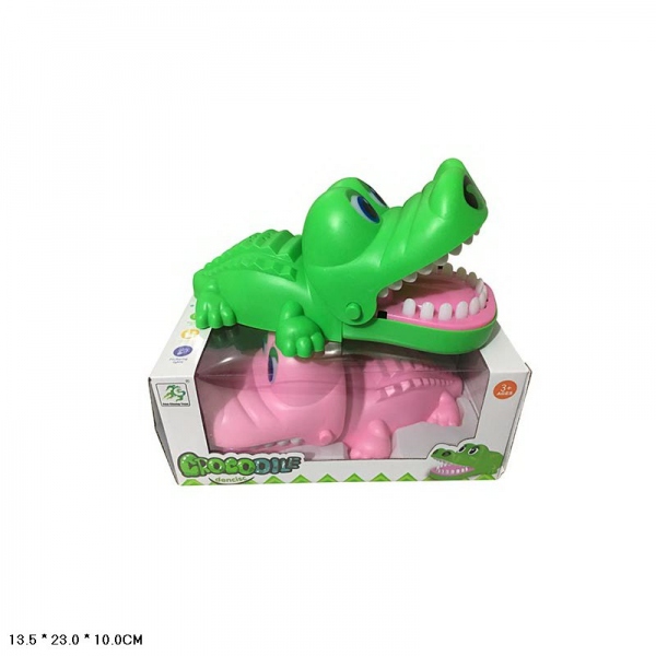 Игра настольная крокодил, свет+звук (цвет в асс) D217-H24005