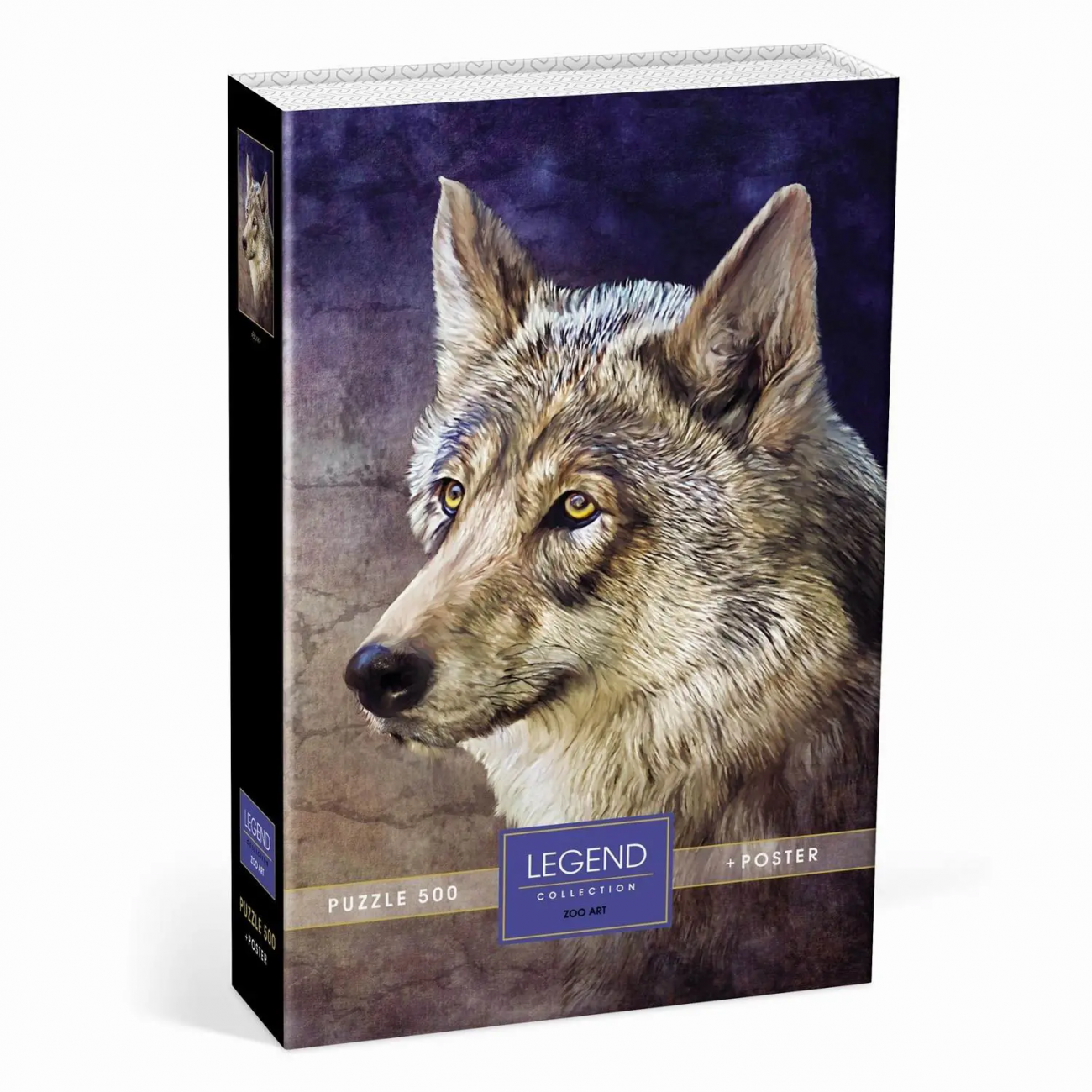 Hatber Пазл Premium Legend ZooArt Волк 330х480мм 500 эл. 500ПЗ2-28471