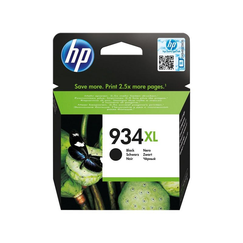 Картридж струйный HP C2P23AE 934XL чер. для OJ Pro 6230/6830 491575