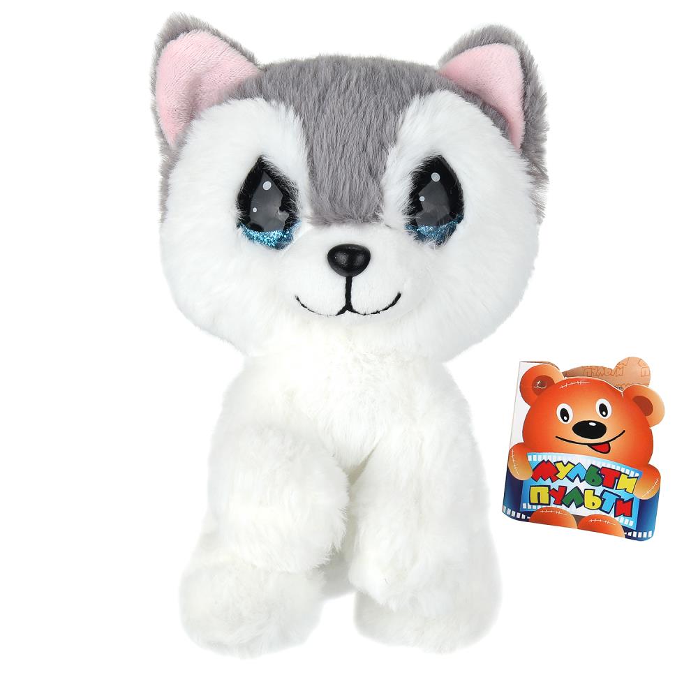 Игрушка мягкая собака хаски, 17 см. Мульти-пульти M125434-17DTY
