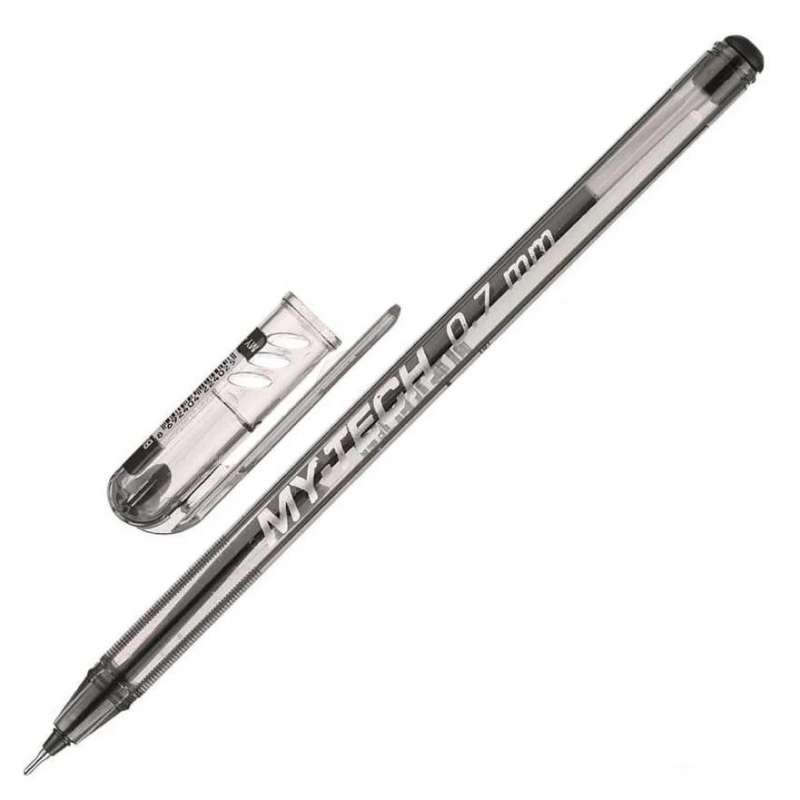 Ручка шариковая неавтомат. PENSAN MY-TECH 0,35мм,масл,BLACK 2240/25 1599457