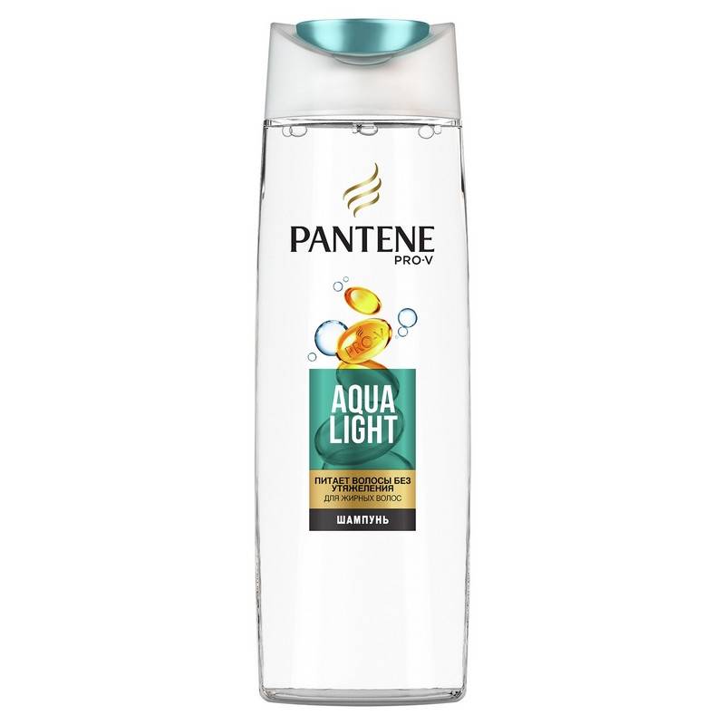Шампунь Pantene Aqua Light Легкий питательный для тонких жирных волос 400 мл 549207