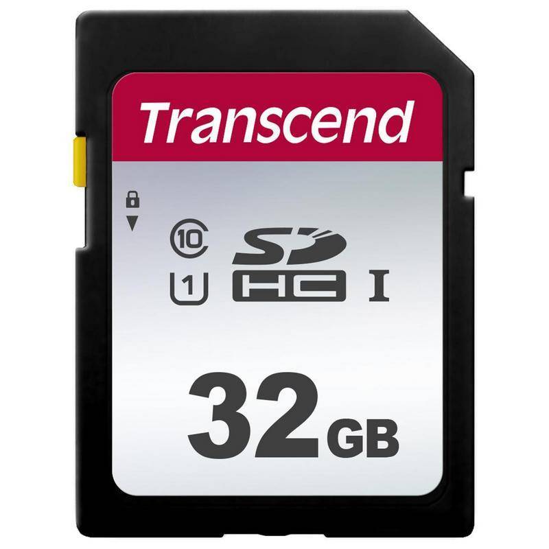 Карта памяти Transcend 300S SDHC 32Gb UHS-I Cl10, TS32GSDC300S 887544