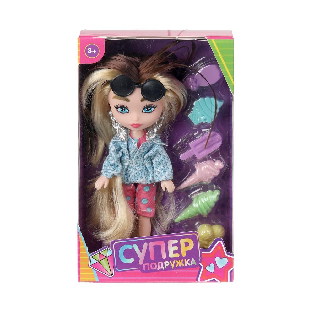 Кукла "Супер подружка", 15 см. аксессуары арт MINI-SG1-RU