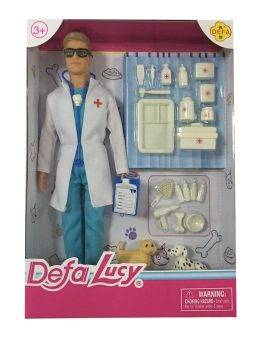 Кукла Defa Lucy Доктор (кукла-мальчик) с аксессуарами арт. 61679