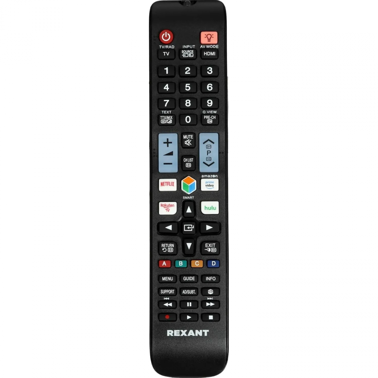 Пульт ДУ REXANT универс. д/ТВ Samsung с функц. SMART TV (ST-02) (38-0200) 2380009