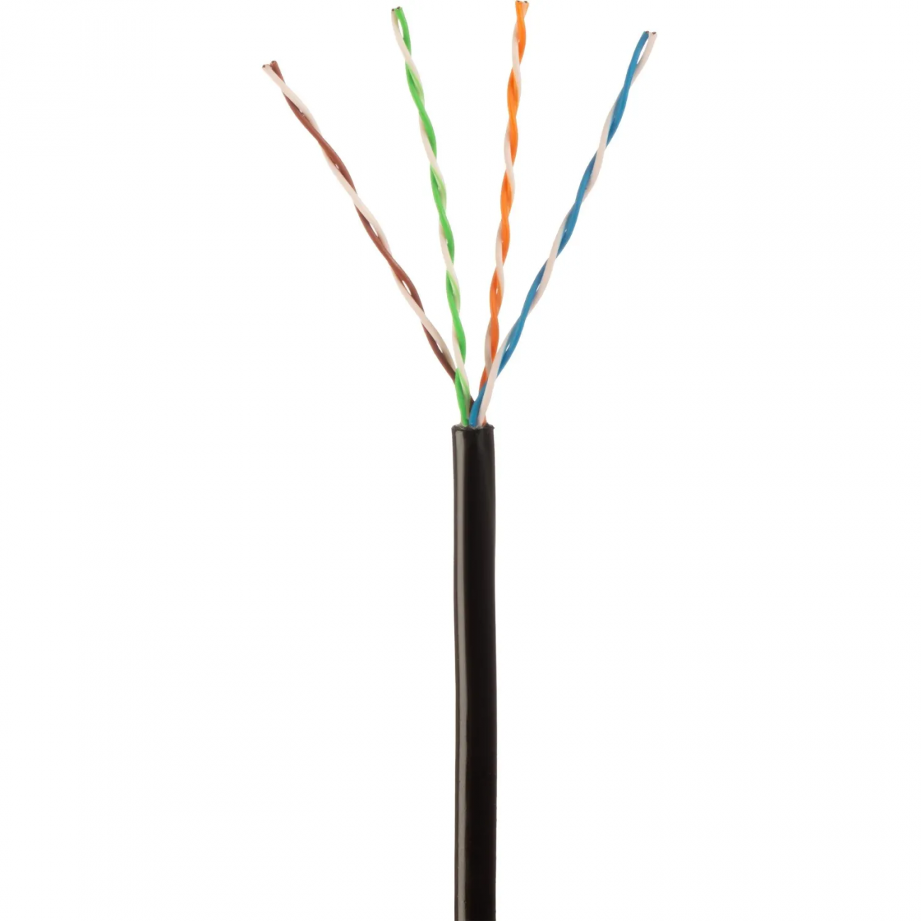 Кабель BigTech BT-CECR-006 медь UTP 4пары, кат.5e AWG24 PE Outdoor 305м чер 2208478