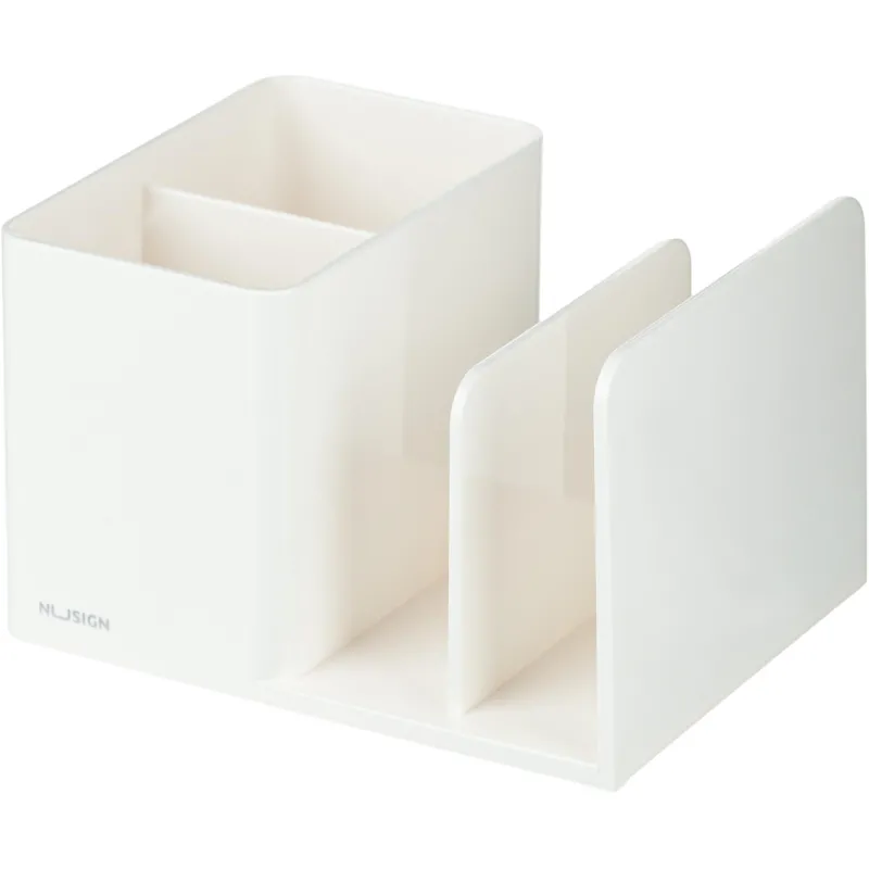 Подставка-органайзер д/канц.мел Deli NuSign ENS950white 120х155х96 4отд бел 1691754 ENS950-white