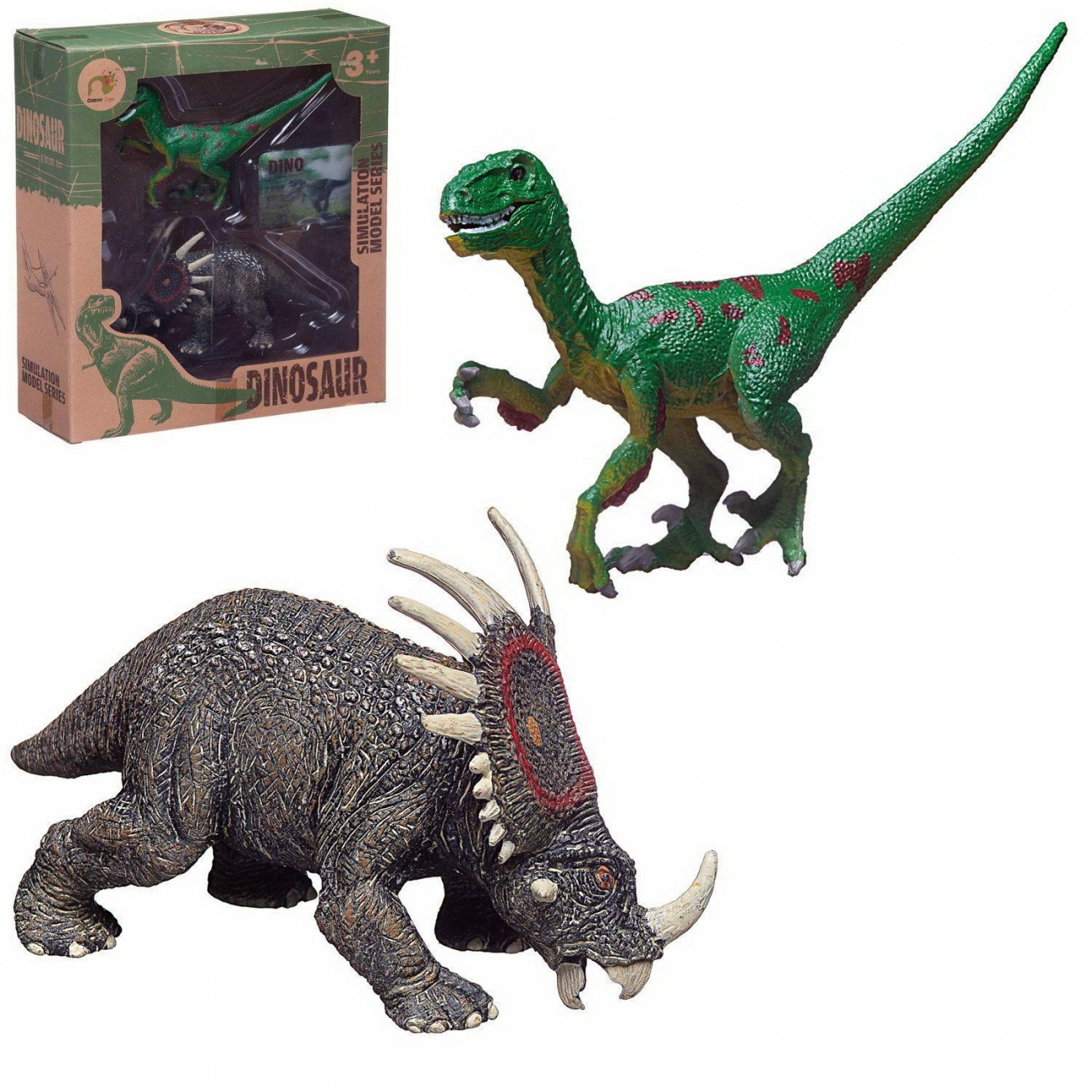 Игровой набор Junfa Мои любимые динозавры, серия 3 набор 1 WA-14615/набор1