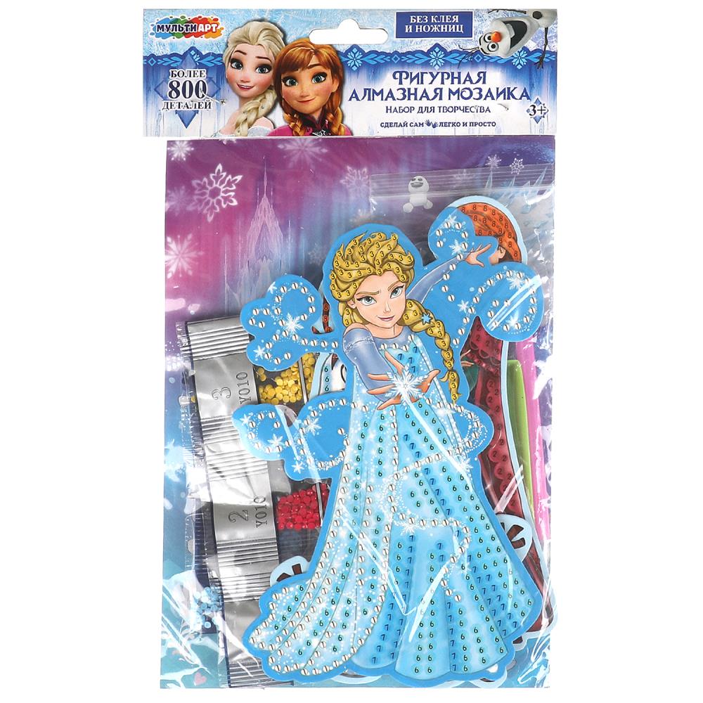 Алмазная мозаика фигурная снежная принцесса MultiArt AMF-113893