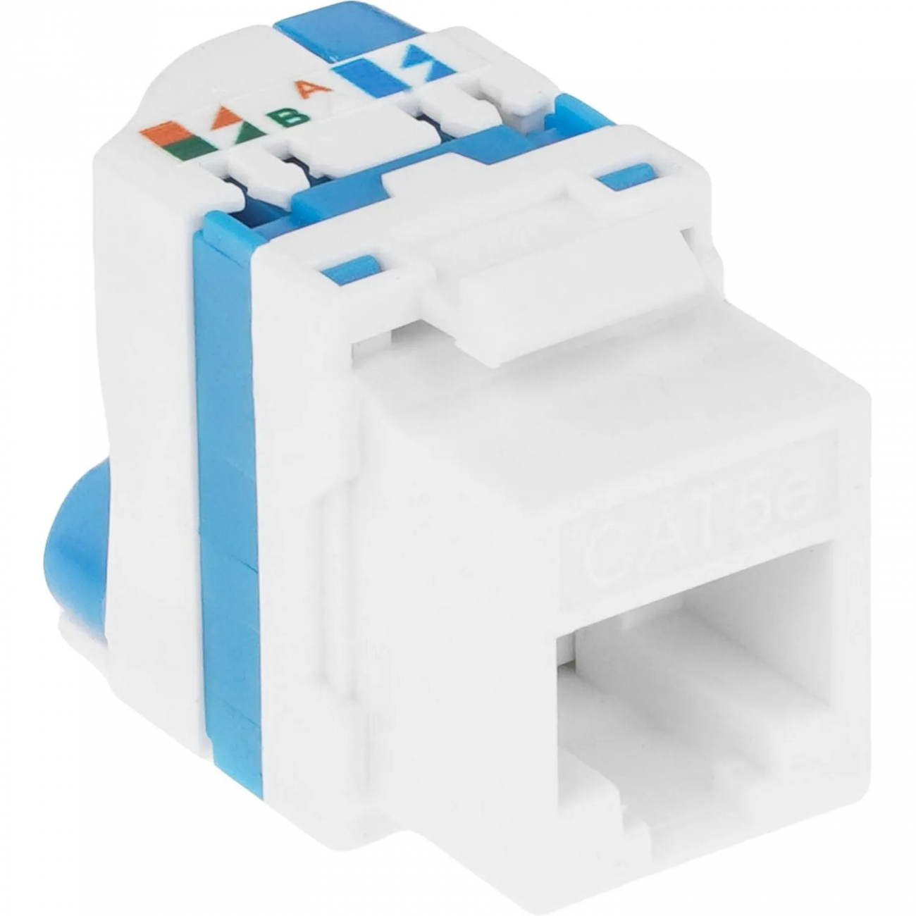 Модуль Keystone LANMASTER ToolLess LAN-TK45U5E/180-WH 2414403