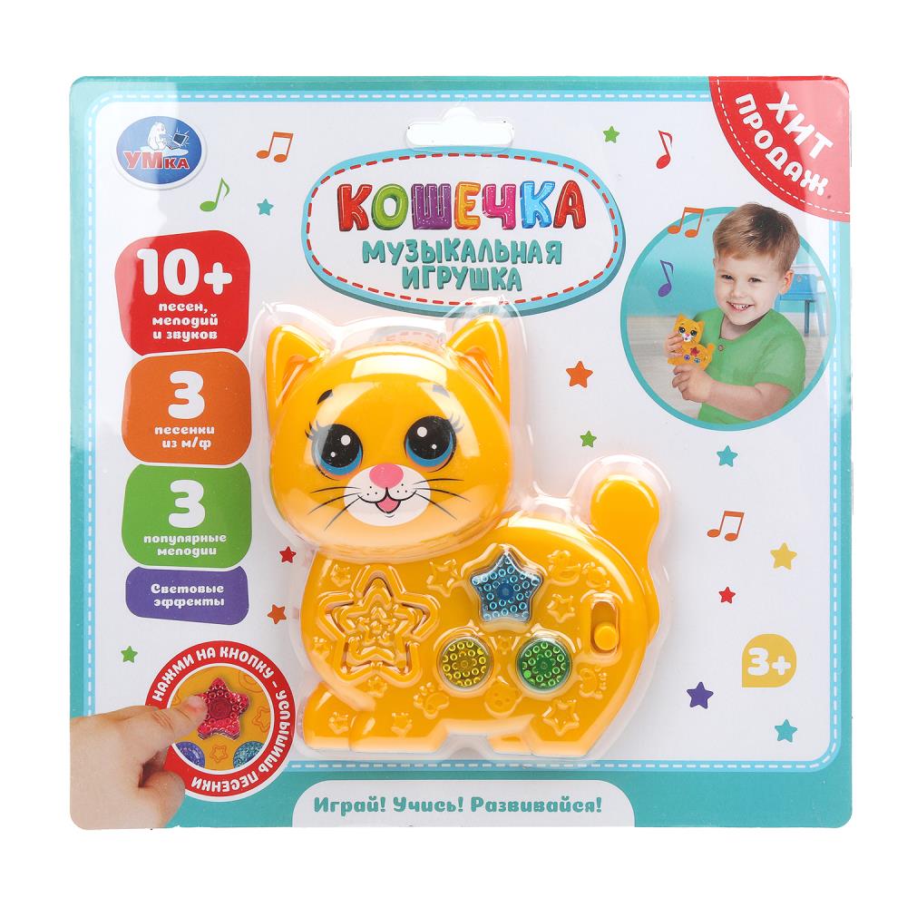 Музыкальная кошечка 10+ песен, мелодий и звуков УМка HT1472-R