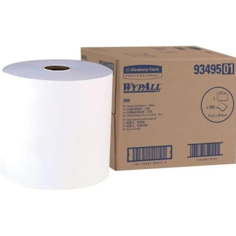 Материал протирочный нетканый WypAll X60 GeneralClean 34х31см бел 9349 Kimberly-Clark 1911117