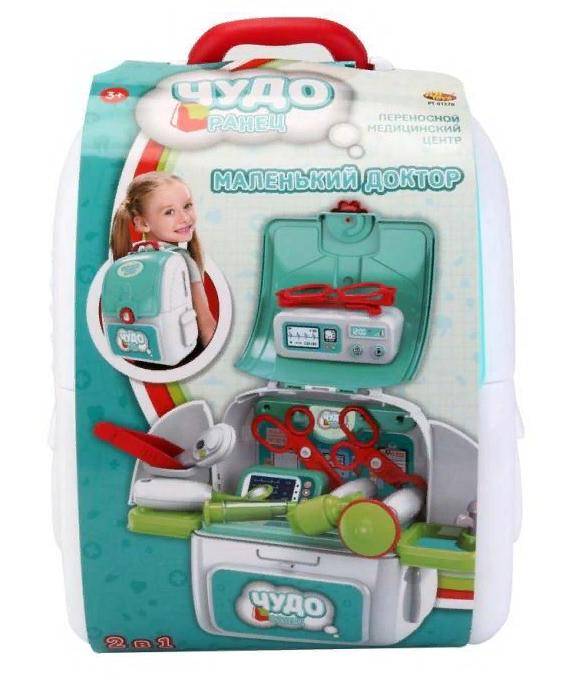 Набор игрушек Чудо-ранец "Маленький доктор" AbToys PT-01378