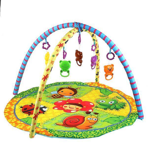 Детский игровой коврик "Божья коровка" с игрушками на подвеске Умка B1682458-R