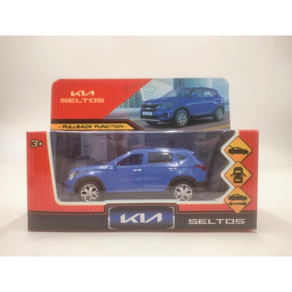 Машина металлическая Киа Селтос, 12 см. синий, Технопарк SELTOS-12-BU