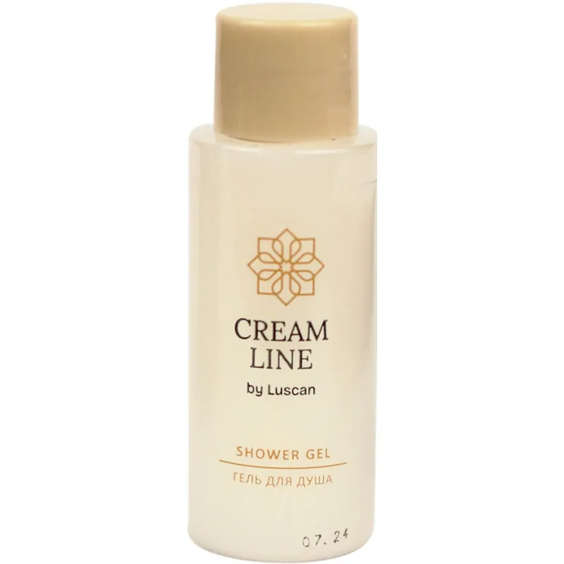 Гель для душа Luscan Cream Line, флакон 30мл,200шт/уп 1921136