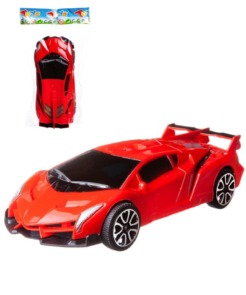 Машинка ABtoys Спортивная гоночная, пластмассовая, красная, 19,5х8,5х5см 6288-5/красная