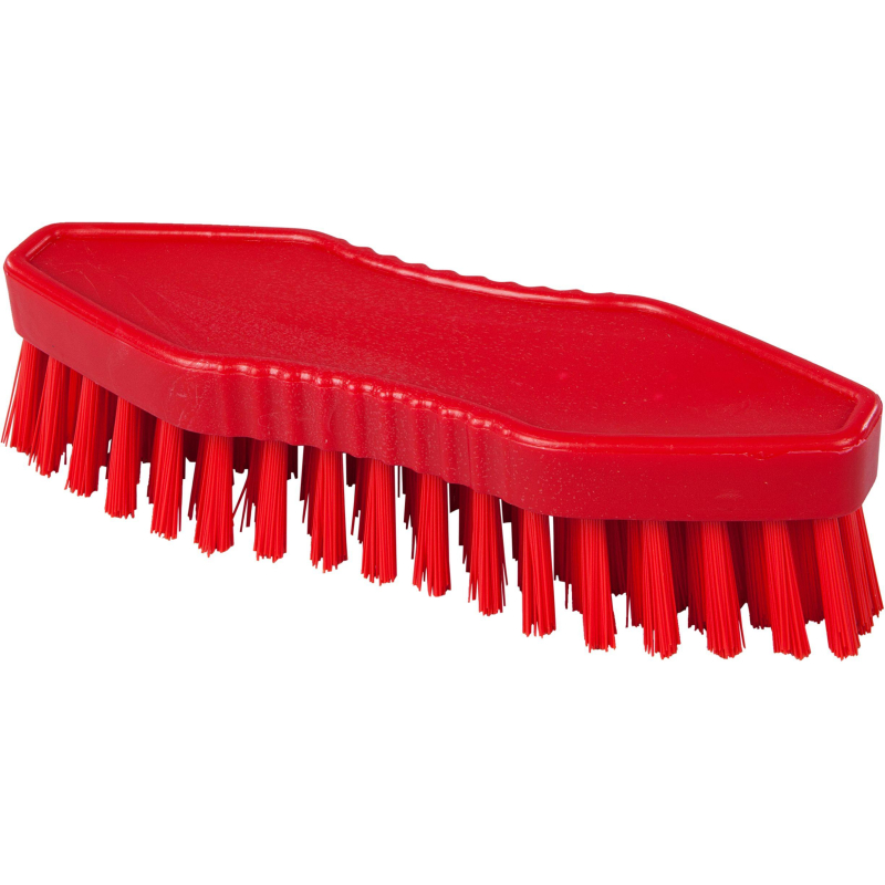 Щетка ручная скраб FBK 180х60мм жесткая красная 15062-3 1612179