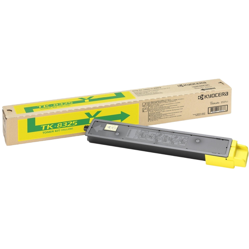 Тонер-картридж Kyocera TK-8325Y жел. для TASKalfa 2551ci 497456 1T02NPANL0