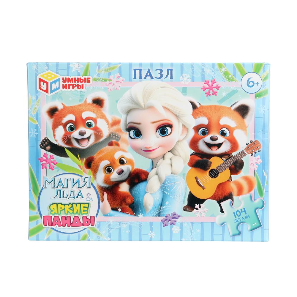 Пазлы Магия льда и Яркие панды, 104 детали Умные игры 4630395059794