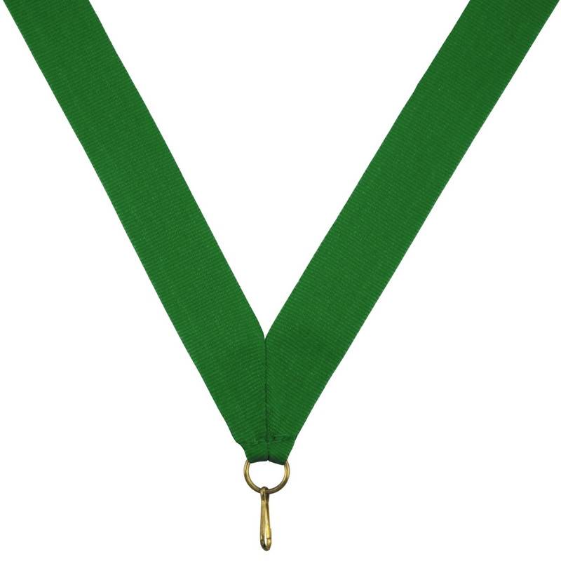 Лента для медалей 24 мм цвет зеленый LN3c 1096603