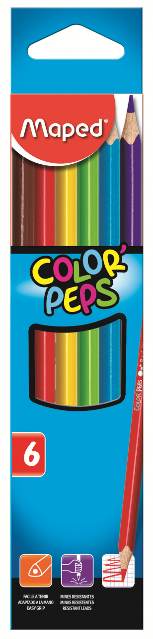 Набор карандашей Color Peps 6 цв Maped 832002
