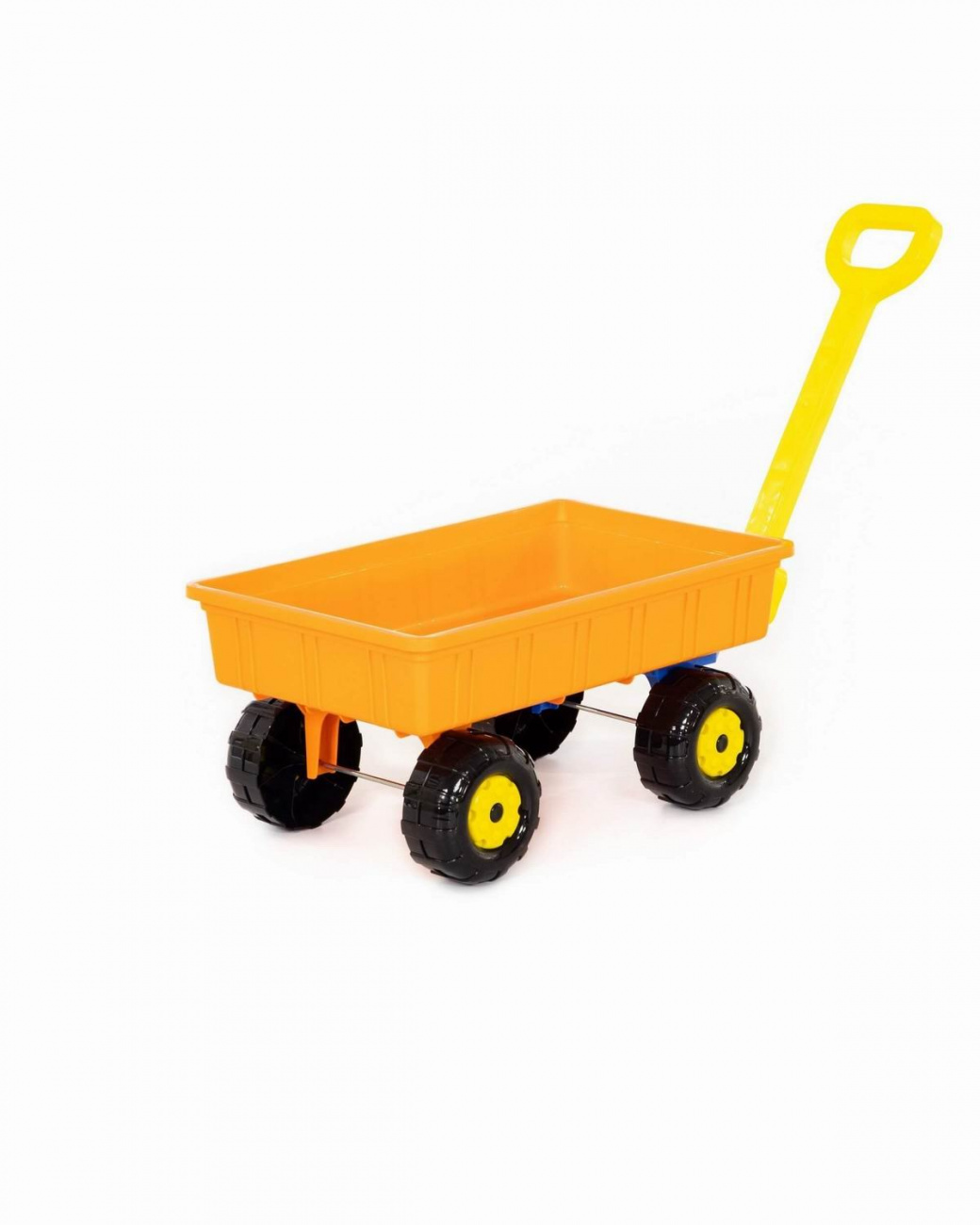 ПОЛЕСЬЕ Тележка Дачная 60х29,7х55,5см оранжевая П-36971/оранжевая