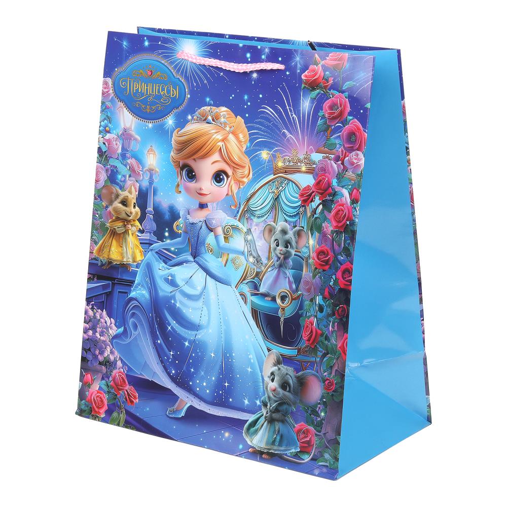 Пакет подарочный глянцевый L "Принцесса", 140 гр/м Чудо праздник PL-130573-PR