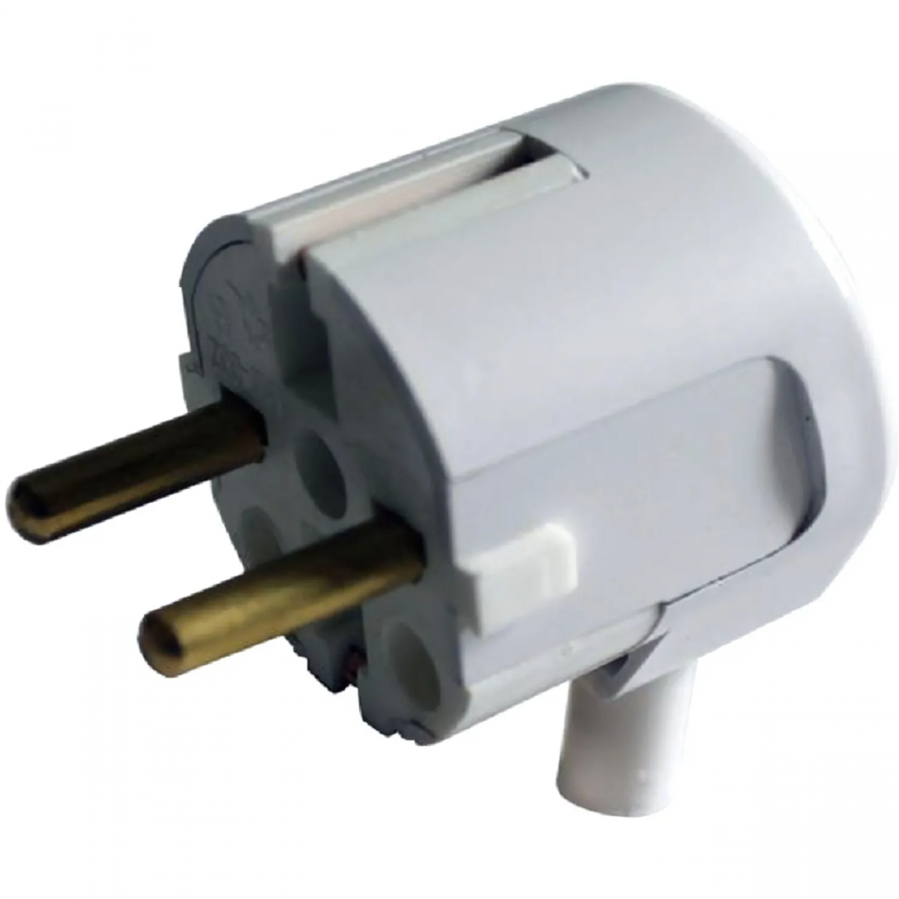 Вилка угловая с заземлением 16А, 250В, В16-002 Свет 1356841 EV0300-0005