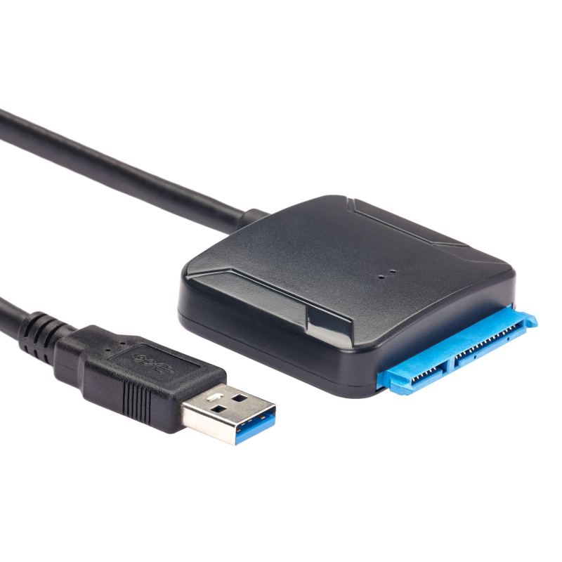 Кабель адаптер USB3.0 ---SATA III 2.5/3,5+SSD, Vcom lt;CU816 1597868