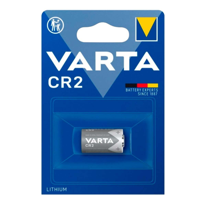 Батарейка Varta ELECTRONICS CR2 1шт Lithium 3V (6206) (1/10/100) 1893623 *06206301401