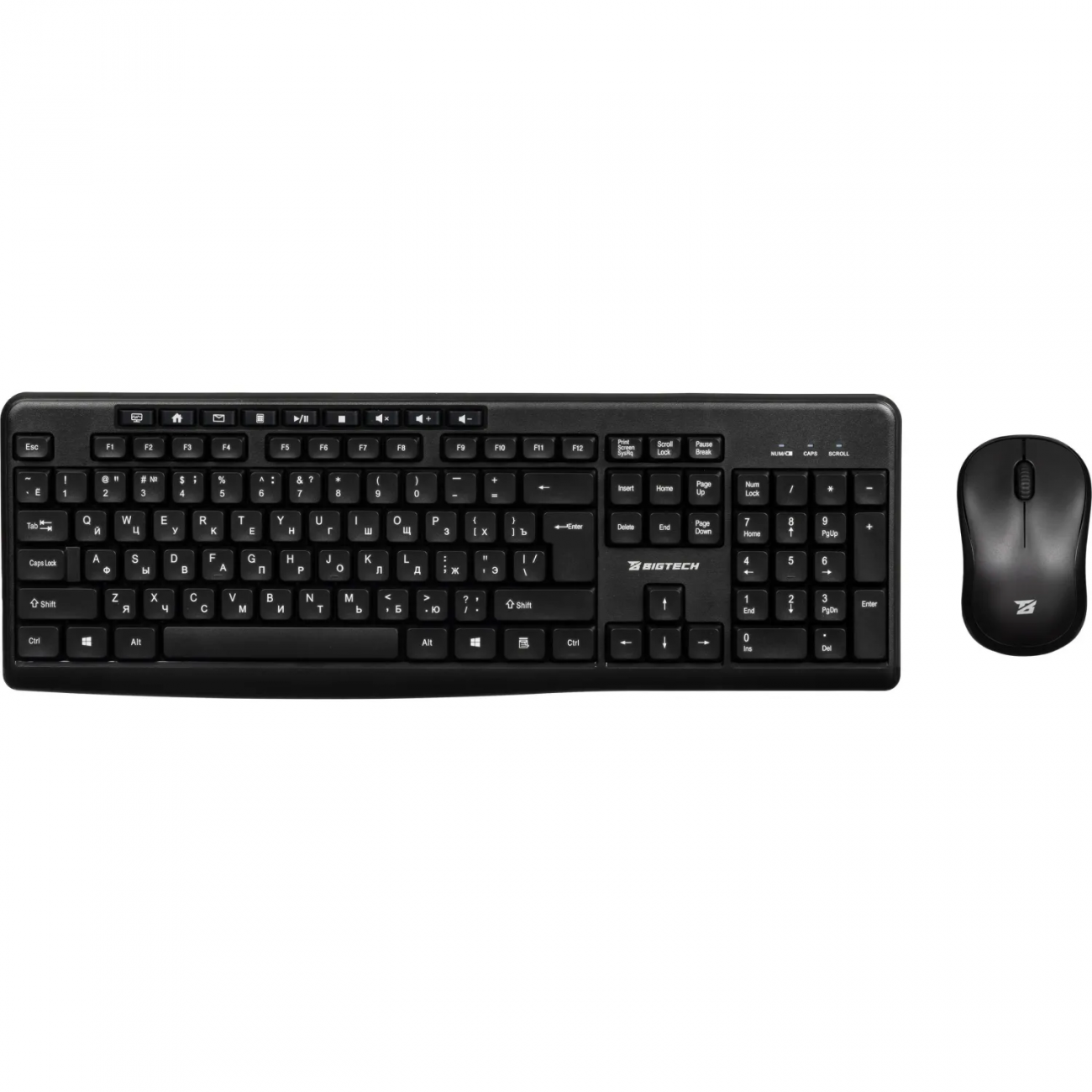 Набор клавиатура+мышь Bigtech BM-MK270 2068673 CM-521