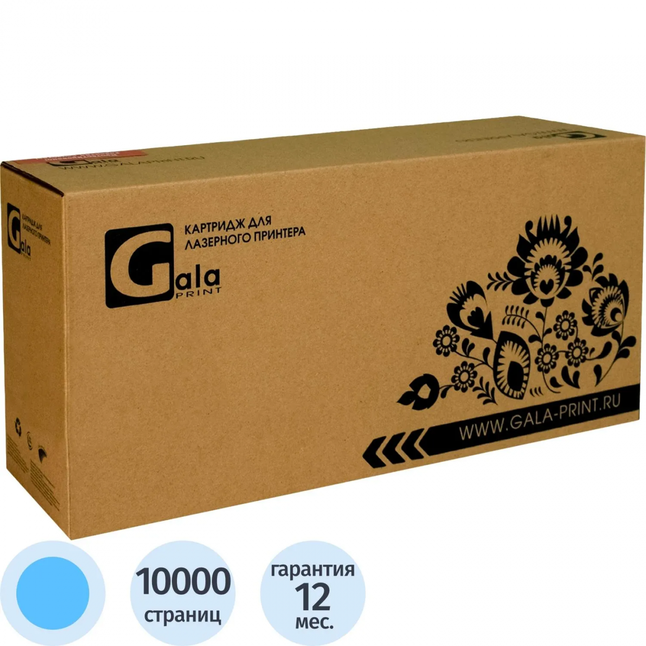 Тонер-картридж GalaPrint TK-5380C гол. д/Kyocera PA4000cx/MA4000cix 2438444 GP-TK-5380C