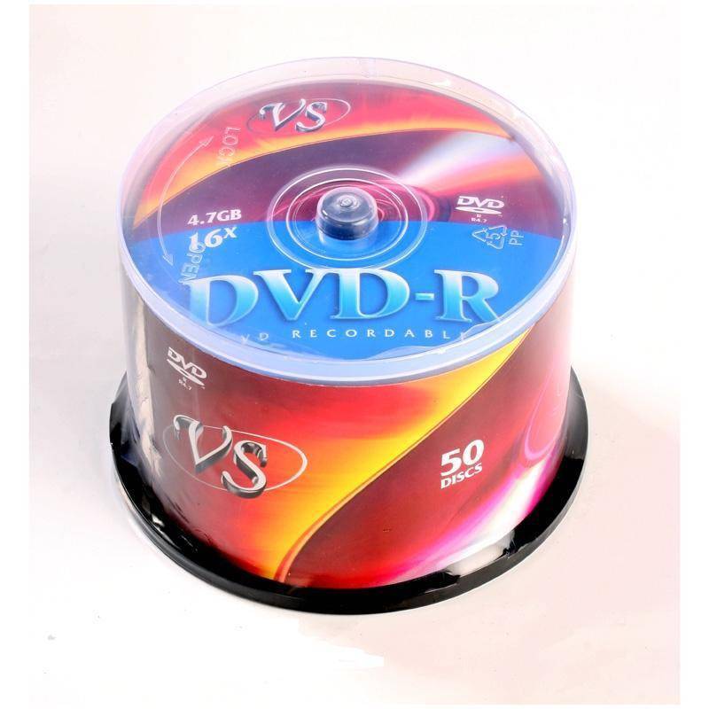 Носители информации DVD-R, 16x, VS, Cake/50, VSDVDRCB5001 166398