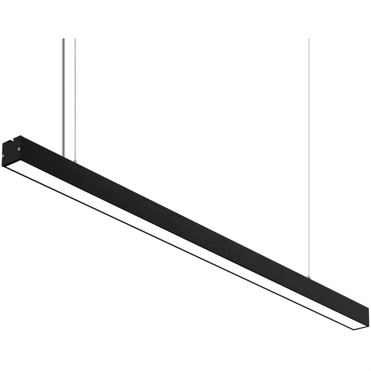Светильник светодиодный линейный, подвесной, 24Вт, 4000К, IP40, чёрный Apeyron 2252162 46325