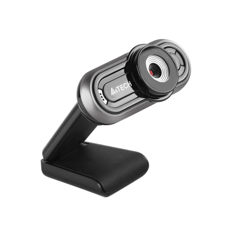 Веб-камера A4Tech (PK-920H) серый 2Mpix (1920x1080) USB2.0 с микрофоном 1851574