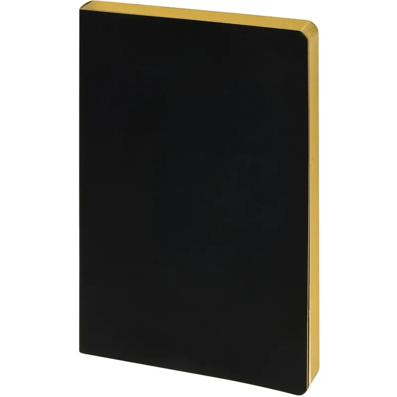 Ежедневник недатированный А5 MEGAPOLIS NEBRASKA FLEX черн/зол.обр 3-692/02 Bruno Visconti 2115691