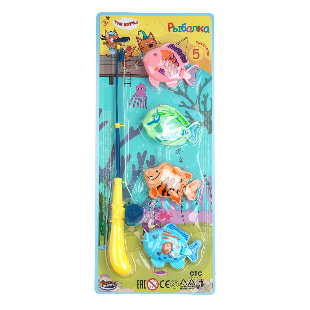 Игра рыбалка Три Кота Играем Вместе M483-H19039-R