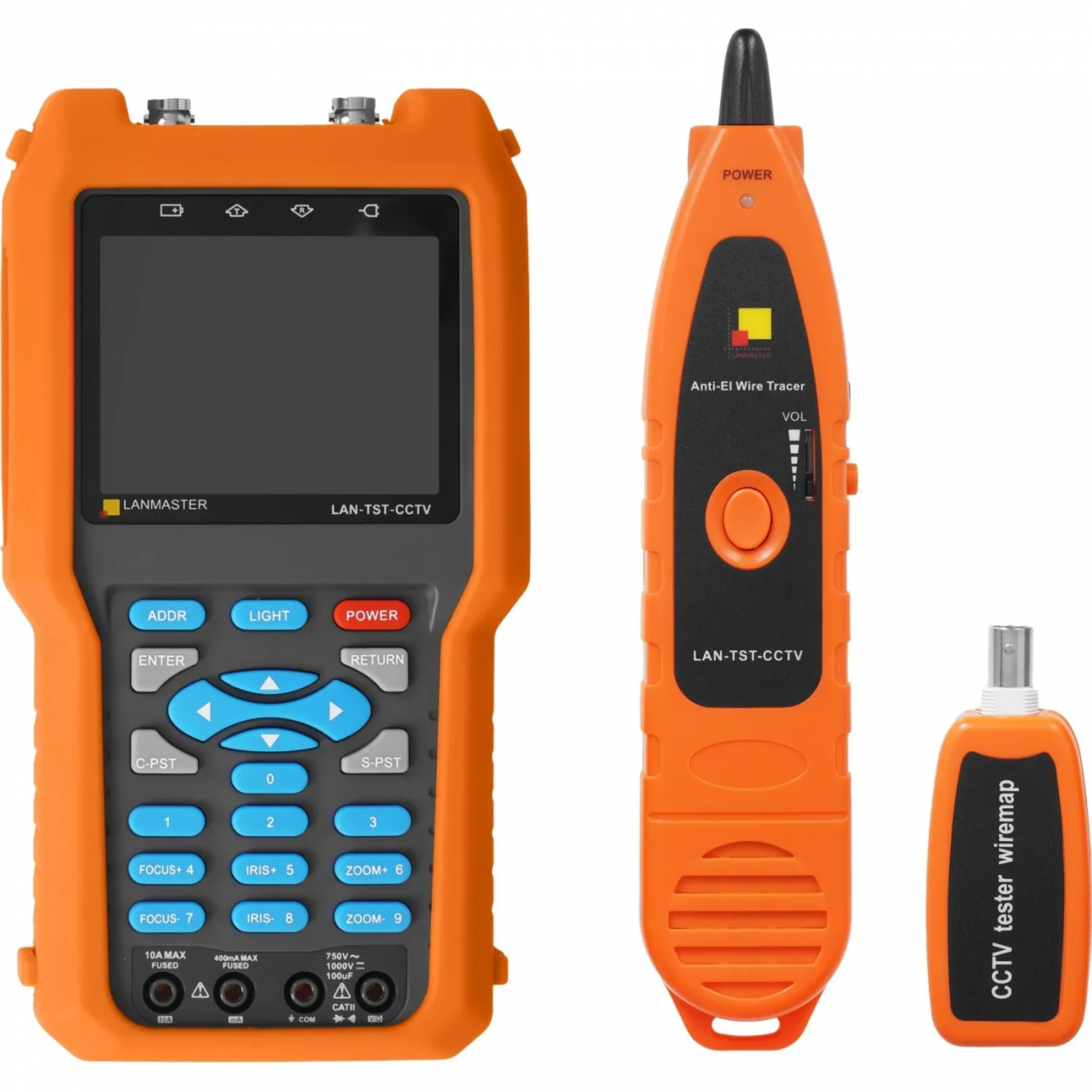Тестер LANMASTER с трассировкой и мультиметром LAN-TST-CCTV 2414373