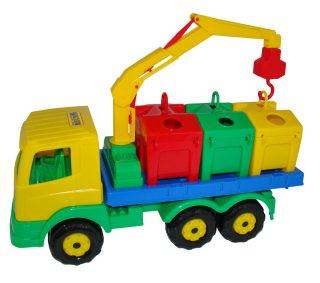Автомобиль-контейнеровоз, игрушка Полесье 44181