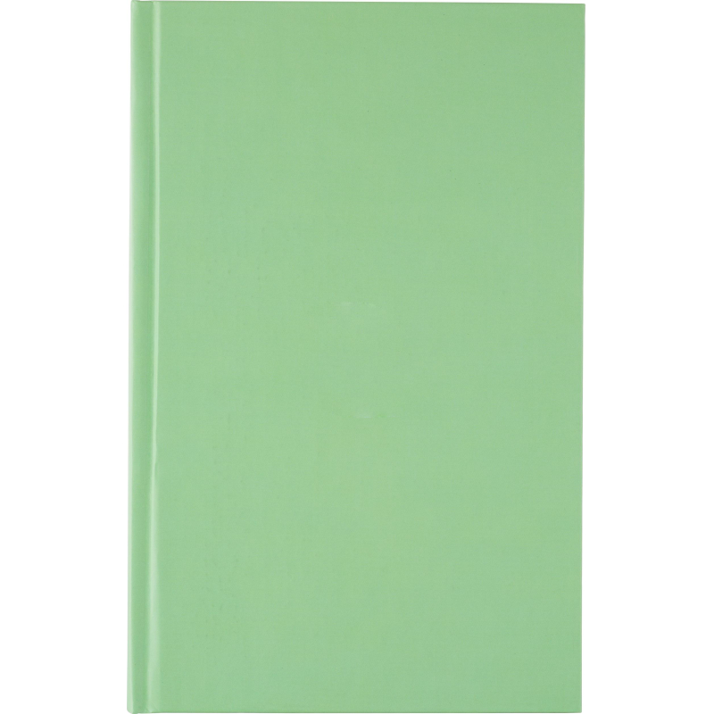 Бизнес-тетрадь А5,80л,7БЦ мат.лам,тон.бл,кл, Attache Bright colours лайм 1485116
