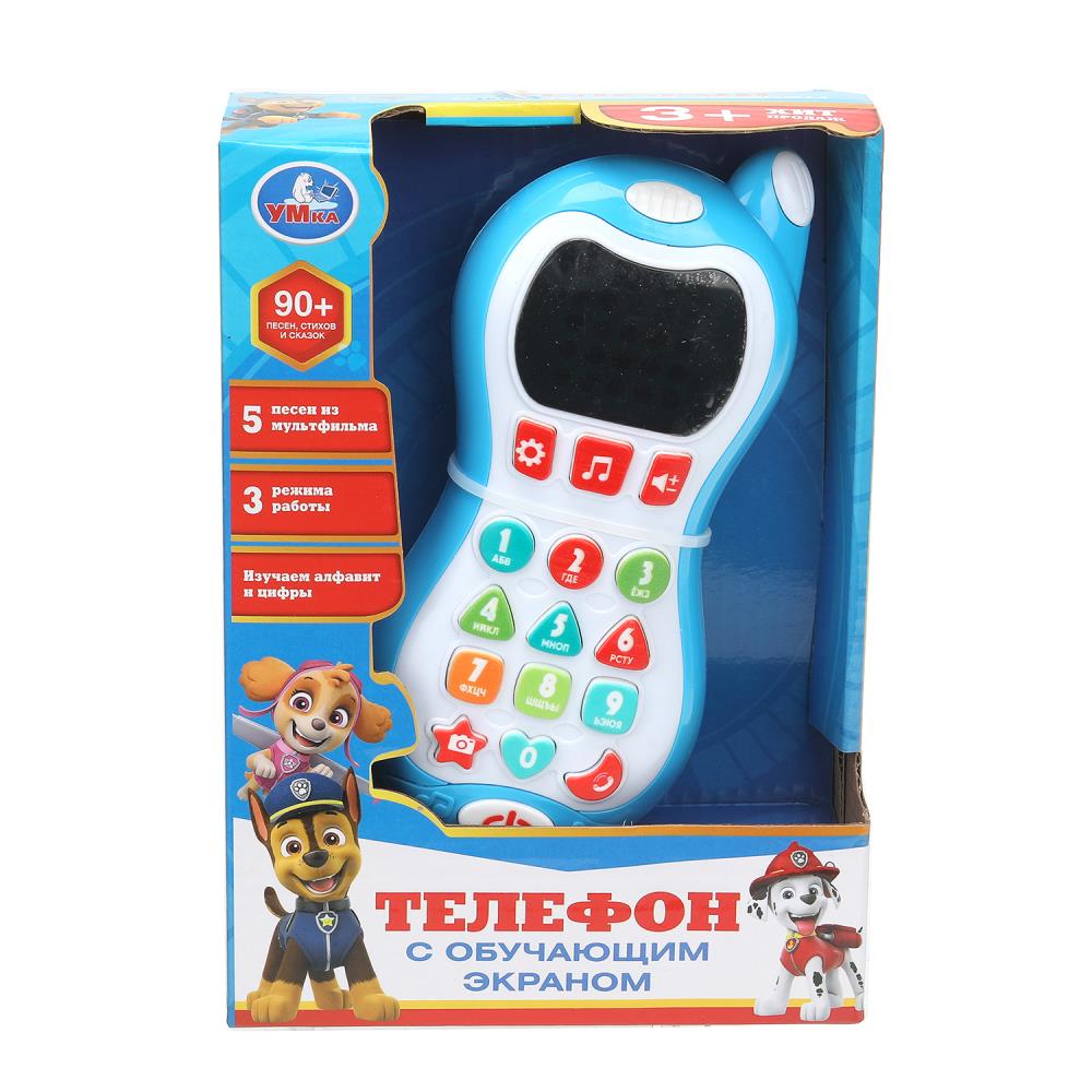 Телефон игрушечный: 90+ песен, стихов и звуков УМка HT1066-R12