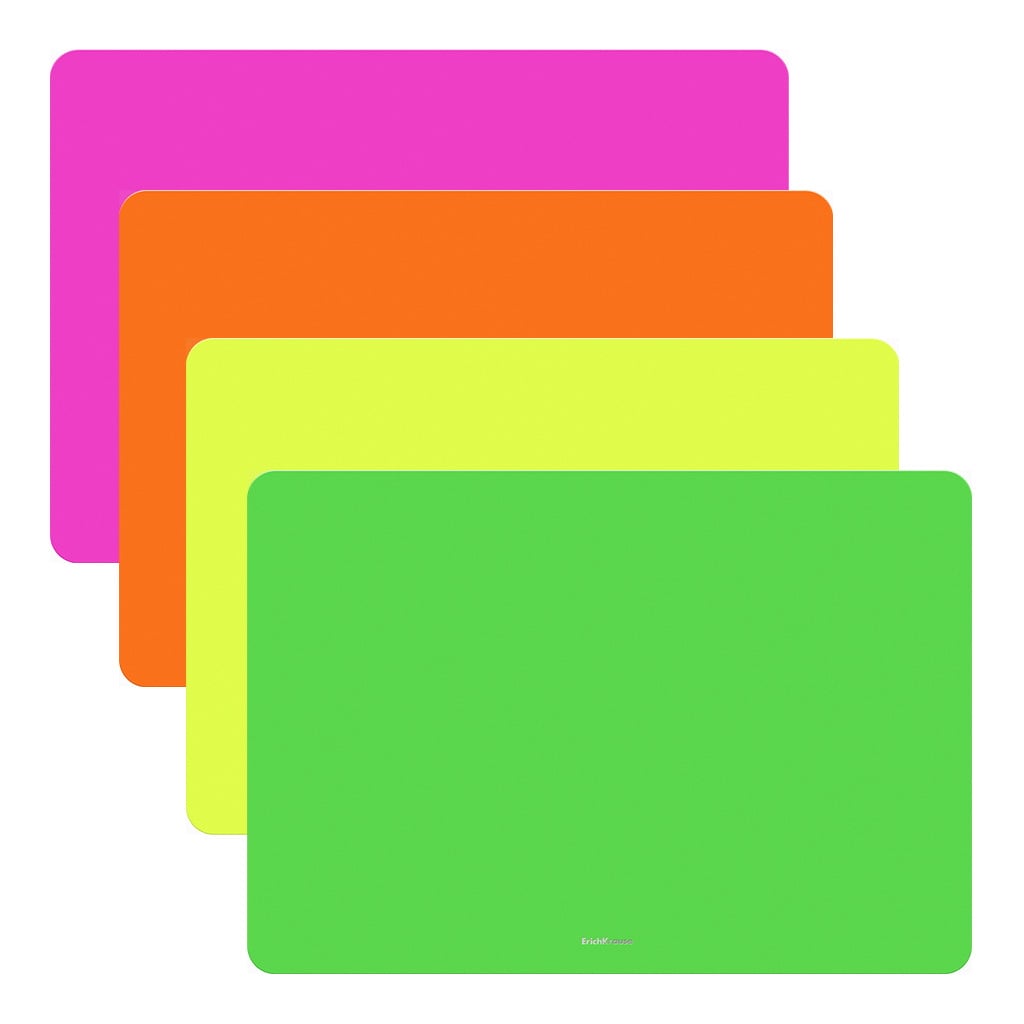 Доска для лепки пластиковая ErichKrause Matt Neon, A4, ассорти 54569EK