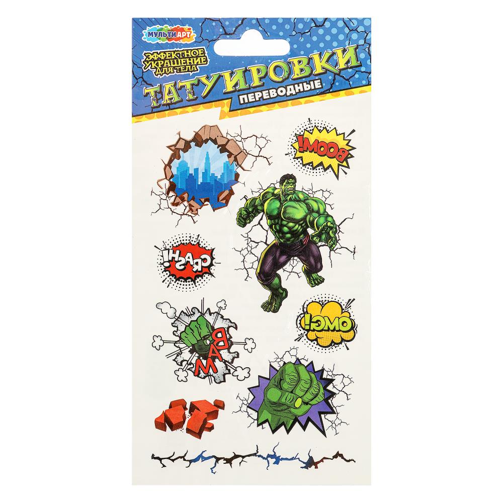 Переводные тату Халк MultiArt TATTOO-114259