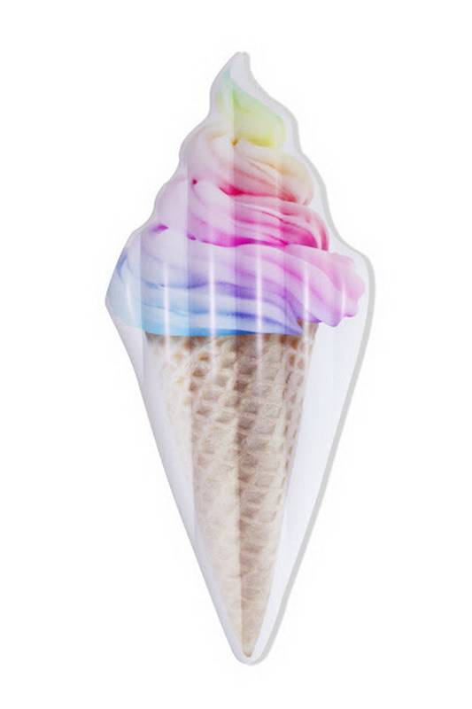 Матрац надувной в виде разноцветного мороженого (206х88х20 см) DIGO Creative 69816